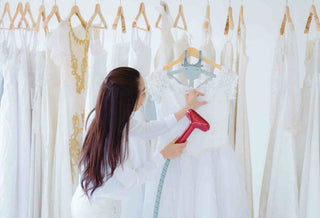 How to Steam a Wedding Dress and Other Wedding Day Attire