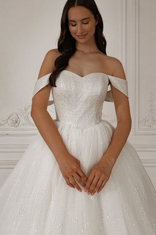 Sparkly Wedding Dress Jane - Olivia Bottega