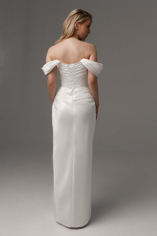 Wedding Dress Dakota With Detachable Straps - Olivia Bottega