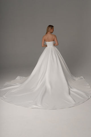 2 in 1 Wedding Dress Steltella With Detachable Skirt Protea - Olivia Bottega