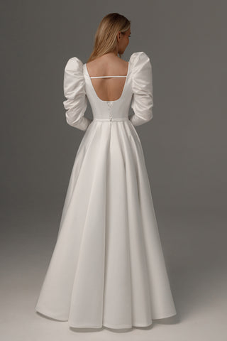 Wedding Dress Donoma with Long Sleeves - Olivia Bottega