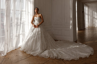 2 in 1 Wedding Dress Ebba With Detachable Skirt Meryem - Olivia Bottega