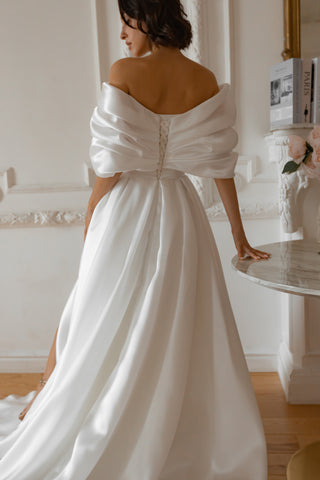 Wedding Dress Acerola with Leg Slit - Olivia Bottega