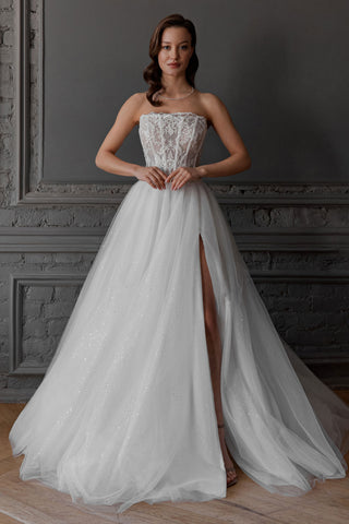 Sparkle Tulle Wedding Dress Serenity - Olivia Bottega