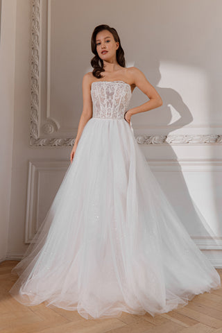 Sparkle Tulle Wedding Dress Serenity - Olivia Bottega