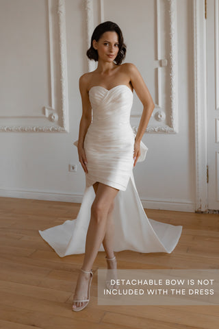 Organza Wedding Dress Audrey Mini - Olivia Bottega