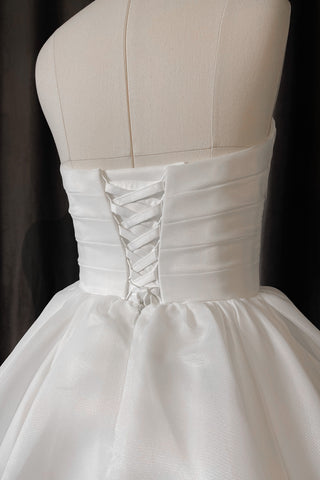 Organza Wedding Dress Fountana - Olivia Bottega