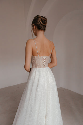 Sparkle Wedding Dress Freya - Olivia Bottega