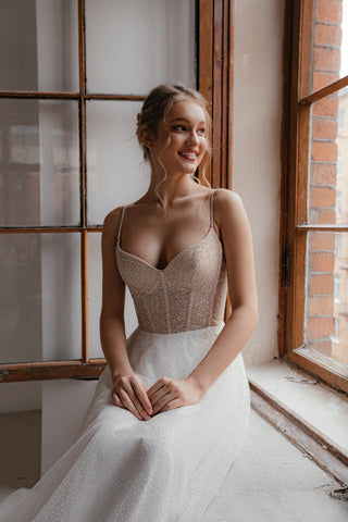 Sparkle Wedding Dress Freya - Olivia Bottega