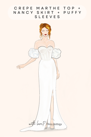 Dress Sketch - Olivia Bottega