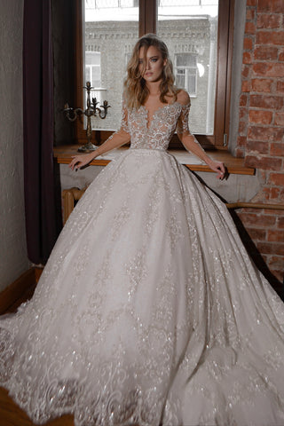 Sparkly Ball Gown Batist - Olivia Bottega