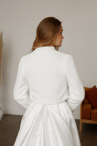 Light Ivory Jacket K - 068/2 - Olivia Bottega