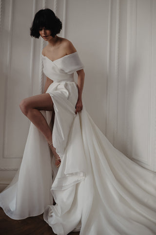 Organza Wedding Dress Cardi - Olivia Bottega