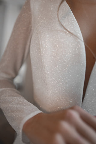 Glittery Wedding Dress Zarina - Olivia Bottega